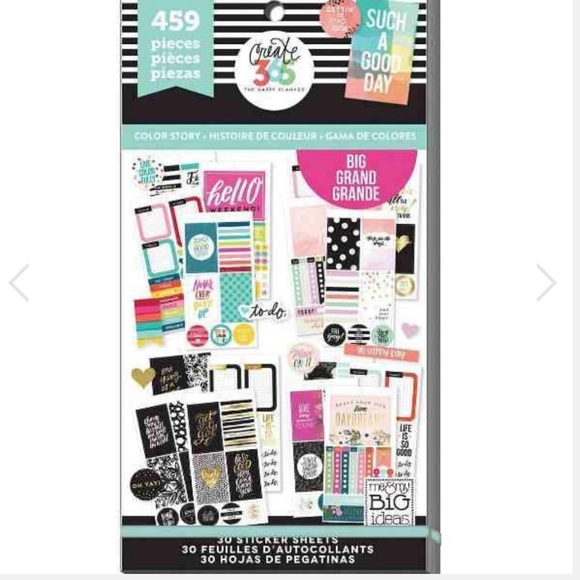 The Happy Planner BIG Color Story Value Pack Stickers - Picture 2 of 4
